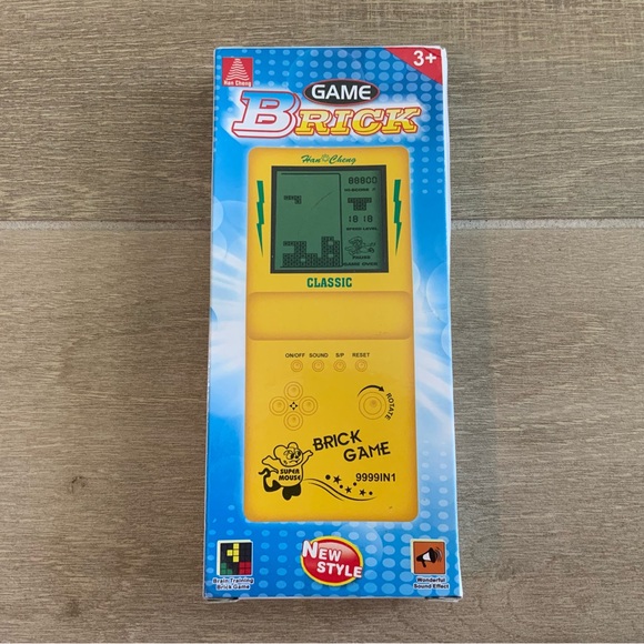 NEW Brick Game 9999 in 1 BLACK Classic Han Cheng